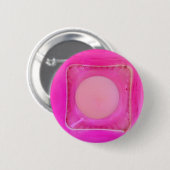 Kaars, lichtroze liefdeskaarslicht ronde button 5,7 cm (Voorkant /achterkant)