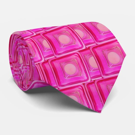 Kaars, lichtroze liefdeskaarslicht stropdas (Opgerold)