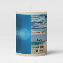 Kaars met abstract design en thema