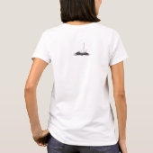 Kaars met hare t-shirt (Achterkant)