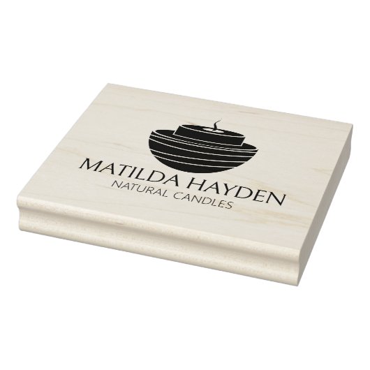 Kaars Small Business Packaging Rubberstempel (Stempel)