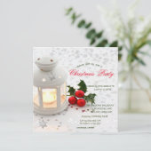 Kaars, Sterren kerstfeest Kaart (Staand voorkant)