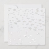 Kaars, Sterren kerstfeest Kaart (Achterkant)