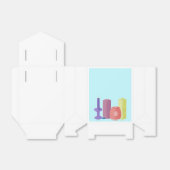 Kaars thema kaarsen gunst geschenk tentdoos bedankdoosjes (Uitgevouwen)