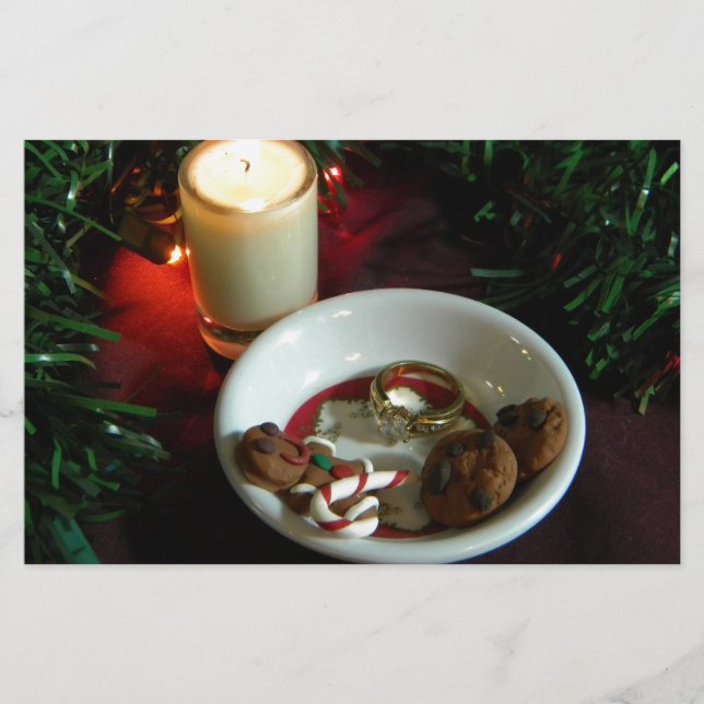 Kaars V van het Koekje van Kerstmis (Voorkant)