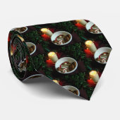 Kaars V van het Koekje van Kerstmis Stropdas (Opgerold)