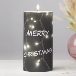 Kaars voor kerstpilaren met zure mousserende verli
