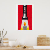 Kaars Zaklamp - Luciferdoosje Print - Esthetisch (Keuken)