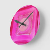 Kaars, zoete roze liefdeskaarslicht ronde klok (Hoek)