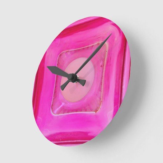 Kaars, zoete roze liefdeskaarslicht ronde klok (Hoek)