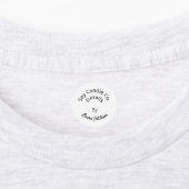 Kaarsbedrijf voeg de website van het naambedrijf e labels (Aangebracht)