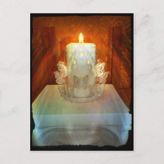 Kaarsen Briefkaart (Voorkant)