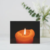 Kaarsen Briefkaart (Staand voorkant)
