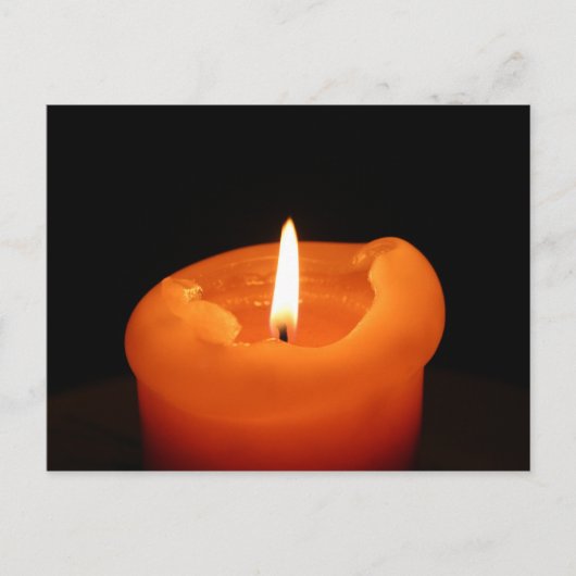 Kaarsen Briefkaart (Voorkant)