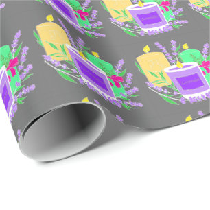 kaarsen cadeaupapier