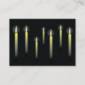 Kaarsen - Chubby Visitekaartje (Achterkant)