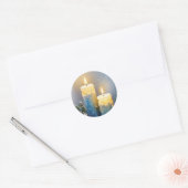 Kaarsen Delight Ronde Sticker (Envelop)