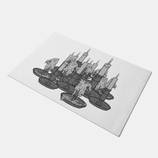 kaarsen deurmat (Schuin)