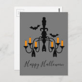 Kaarsen en blaaskaarsen briefkaart (Voorkant / Achterkant)