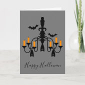 Kaarsen en blaaskaarsen kaart (Voorkant)