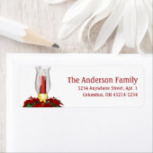 Kaarsen en kerstcadeaulabel voor kaarsen en insett etiket (Insitu)