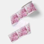 Kaarsen en Rozen Grosgrain Lint (Achterkant)