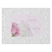 Kaarsen en Rozen Tafelkleed (Voorkant (Horizontaal))