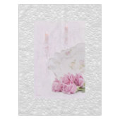 Kaarsen en Rozen Tafelkleed (Voorkant)