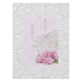 Kaarsen en Rozen Tafelkleed