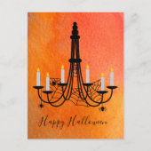 Kaarsen en spieren voor haasachtigen briefkaart (Voorkant)