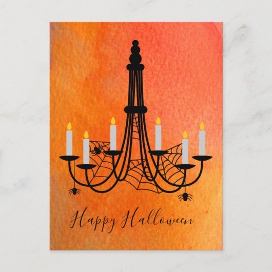 Kaarsen en spieren voor haasachtigen briefkaart (Voorkant)