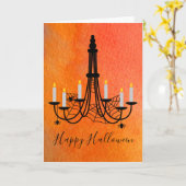 Kaarsen en spieren voor haasachtigen kaart (Gele Bloem)