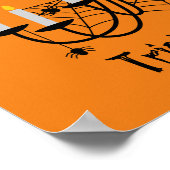 Kaarsen en spieren voor haasachtigen poster (Hoek)