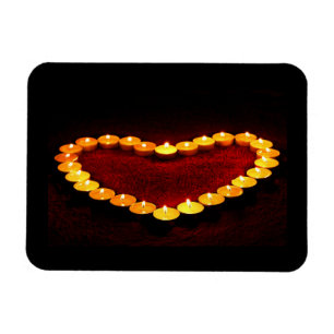 Kaarsen, hartvormig magneet