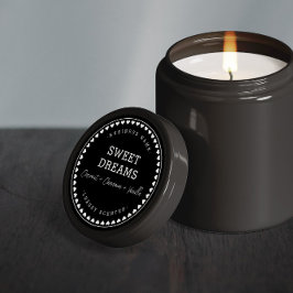 Kaarsen | Jam | Ontwerpstickers voor honingetikett Ronde Sticker