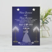 kaarsen kaart (Staand voorkant)