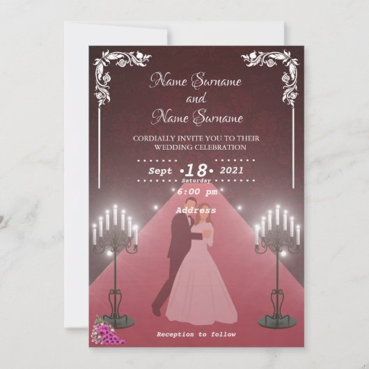 kaarsen kaart (Voorkant)