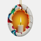 Kaarsen Keramisch Ornament (Rechts)