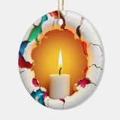 Kaarsen Keramisch Ornament (Links)