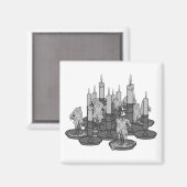 kaarsen magneet (Voorkant / Achterkant)