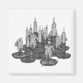 kaarsen magneet (Voorkant)