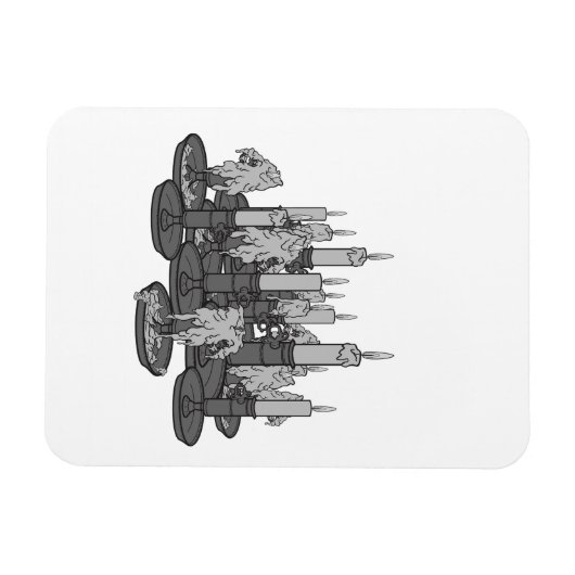 kaarsen magneet (Horizontaal)