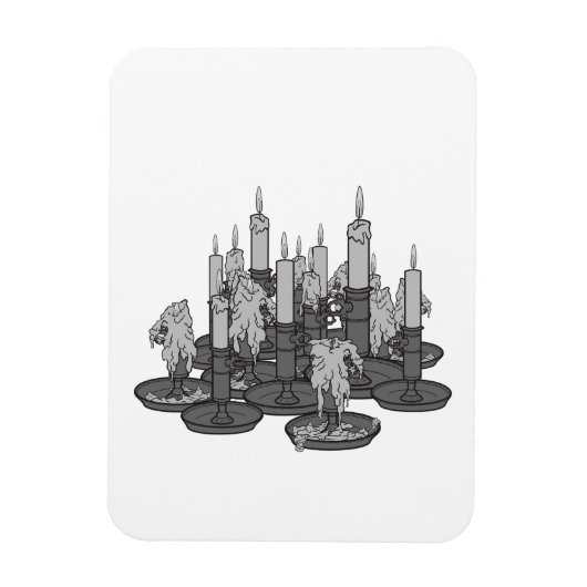 kaarsen magneet (Verticaal)