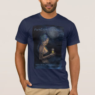 Kaarsen met dubbel licht t-shirt