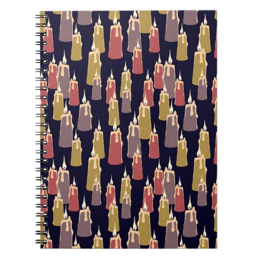 kaarsen notitieboek (Voorkant)