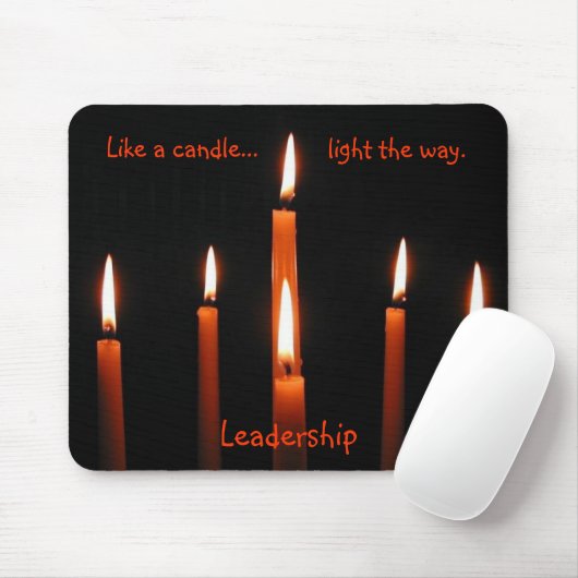 Kaarsen op tdgallery - Leadership mousepad Muismat (Met muis)