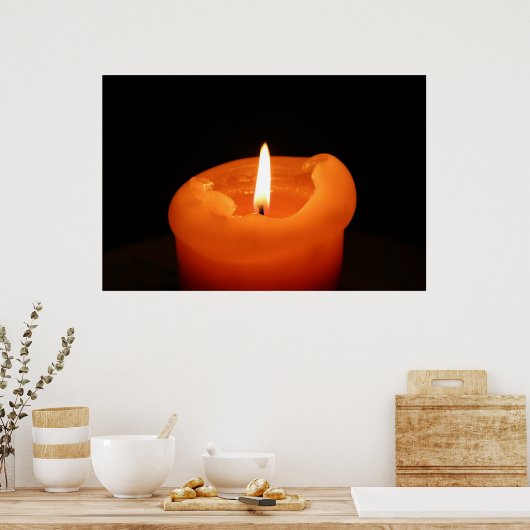 Kaarsen Poster (Keuken)