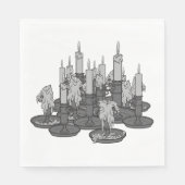 kaarsen servet (Voorkant)