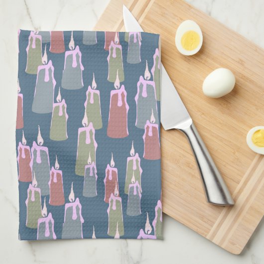 kaarsen theedoek (Quarter Fold)