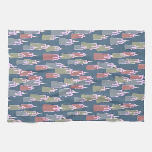 kaarsen theedoek (Horizontaal)